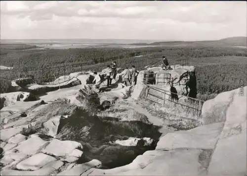 Ansichtskarte Blankenburg (Harz) Burg/Burgruine Regenstein 1980