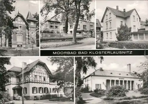 Bad Klosterlausnitz Villa Dora, Kurheim  Eigenheim, Moorbad 1975