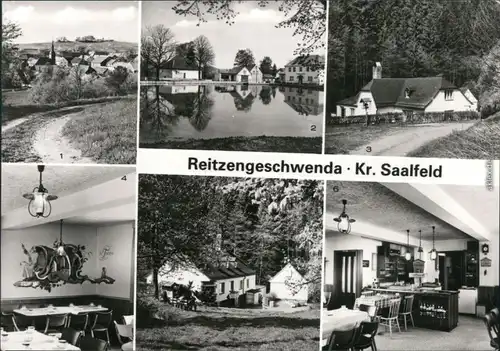 Reitzengeschwenda-Drognitz  Neidenberga, Gaststätte "Lothramühle" 1983