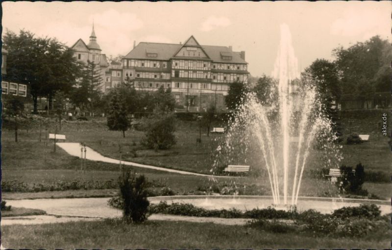 Oberhof (Thüringen) Hotel "ErnstThälmannHaus", "Haus der