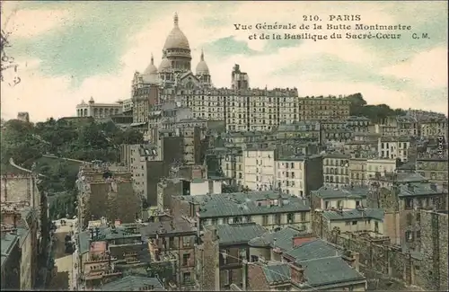 Ansichtskarte Paris Sacré-Cœur de Montmartre 1910
