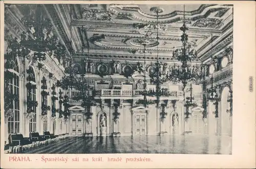 Prag Praha Španělský sál (Wyschehrad Prager Hochburg) - Spanische Halle 1912