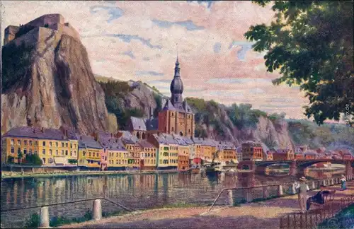 Ansichtskarte Dinant Dinant Panorama-Ansicht 1918