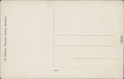 Ansichtskarte Bautzen Budyšin Sächsische Soldaten - Dekoration 1914 