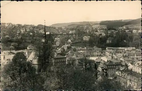 Ansichtskarte Sebnitz Panorama-Ansicht 1958