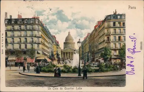 Ansichtskarte Paris Un Coin du Quartier Latin 1915 