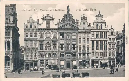 Brüssel Bruxelles Maisons des Tailleurs et de Victor Hugo/Maison   1915