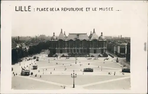 Ansichtskarte Lille Place de la Republique/Platz der Republik 1915 