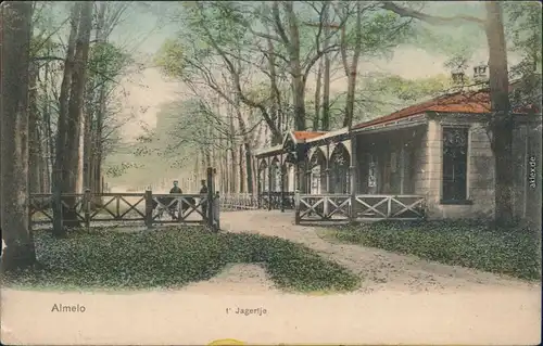 Ansichtskarte Almelo Jagertje Almelo Province of Overijssel  1907