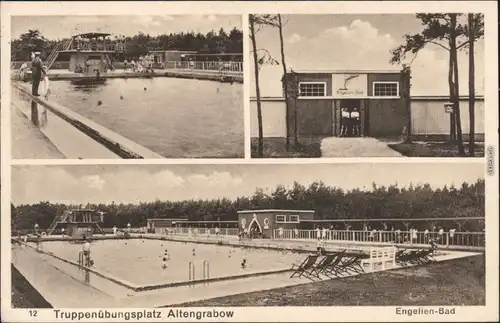 Ansichtskarte Altengrabow 3 Bild: Engelien Bad 1932 