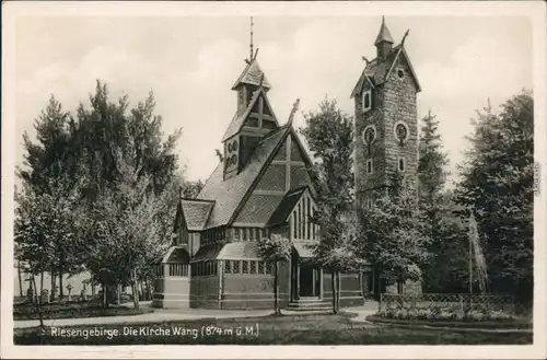 Brückenberg-Krummhübel Karpacz Górny Karpacz Stabkirche Wang 1932