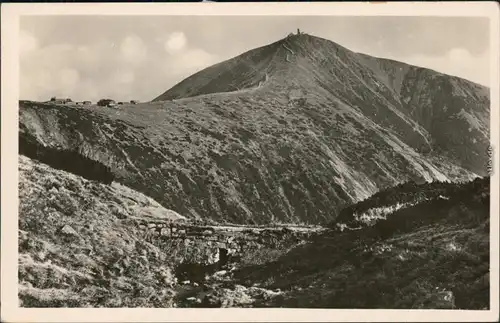 Ansichtskarte Krummhübel Karpacz Schneekoppe/Sněžka/Śnieżka 1973