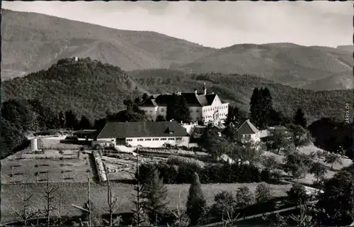 Ansichtskarte Obereggenen-Schliengen Schloss Bürgeln 1961