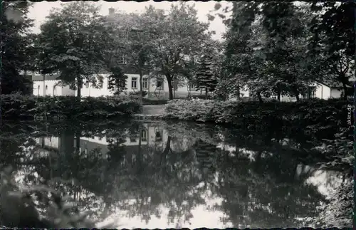 Kretscham-Rothensehma-Neudorf (Erzgebirge) Sanatorium mit Teichanlage 1967