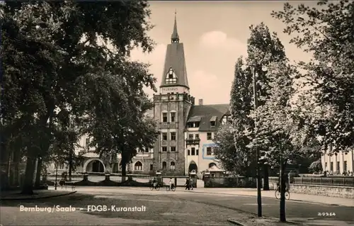 Ansichtskarte Bernburg (Saale) Kuranstalt 1960