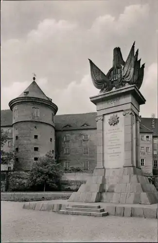 Ansichtskarte Torgau Sowjet. Denkmal 1959