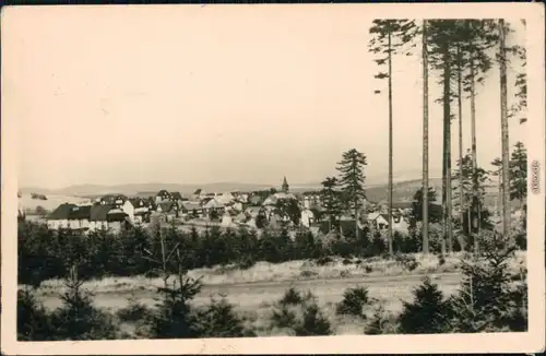 Ansichtskarte Masserberg Panorama-Ansicht 1958
