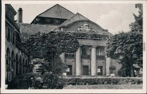 Ansichtskarte Bad Elster Kurtheater 1951