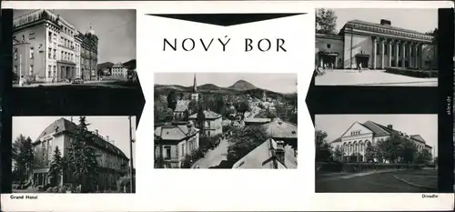 Haida Nový Bor Hotel, Theater, Grand Hotel, Überblick, Divadlo 1966