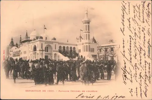 Ansichtskarte Paris Pavillon Pavillon L'Algerie - EXPO 1900