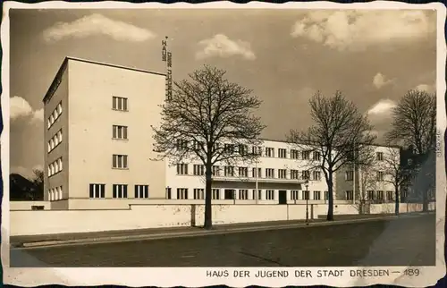 Ansichtskarte Dresden Haus der Jugend der Stadt Dresden 1932 