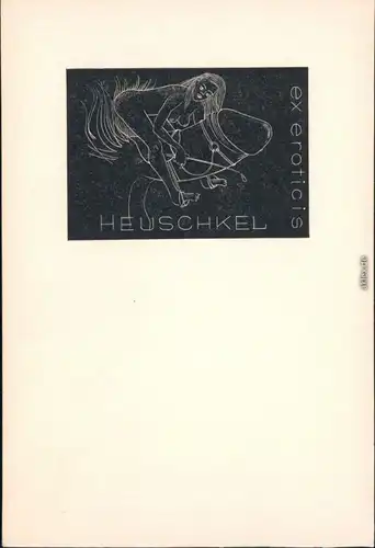  Menschen / Soziales Leben - Erotik (Nackt - Nude) - Frau auf Phallus 1930