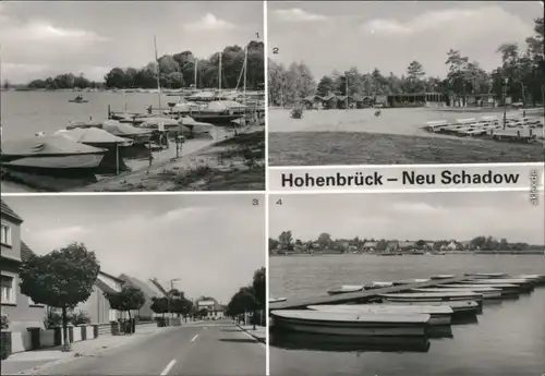 Neu Schadow Märkische Heide  Konsum-Gaststätte und Kiosk, Hauptstraße 1984