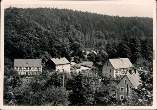 Ansichtskarte Bad Grund (Harz) Panorama-Ansicht mit Fachwerkhäuser 1975