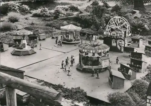 Ansichtskarte Oederan Miniaturpark Klein-Erzgebirge 1979