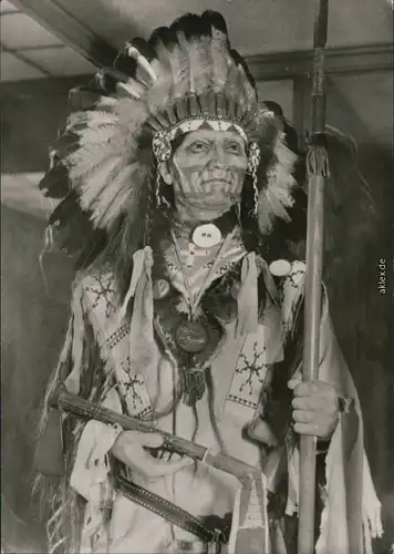 Radebeul Indianer Museum der Karl-May Stiftung - Dakota-Häuptling 1971
