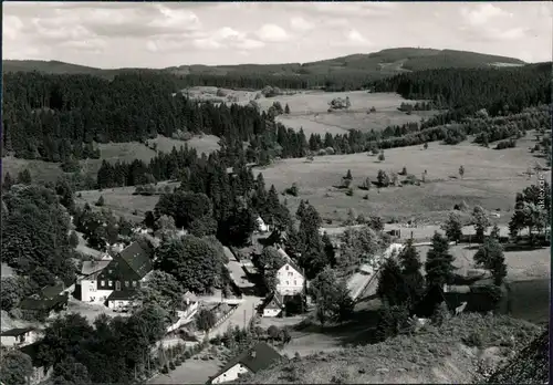 Ansichtskarte Johanngeorgenstadt Panorama-Ansicht 1957