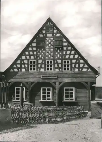 Ansichtskarte Landwüst-Markneukirchen Vogtländisches Bauernmuseum 1972