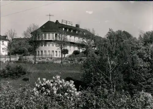 Saalburg-Ebersdorf (Saale) FDGB-Ferienheim "Hermann Schlimme" 1960