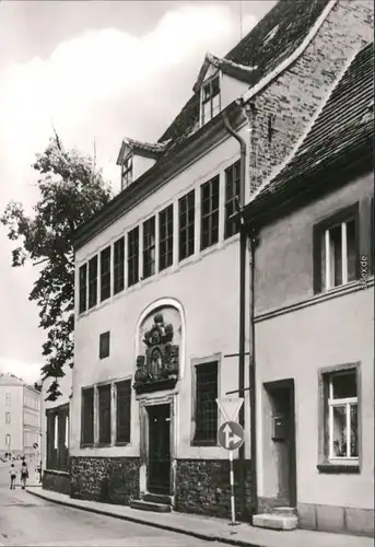 Ansichtskarte Eisleben Luther's Geburtshaus 1982