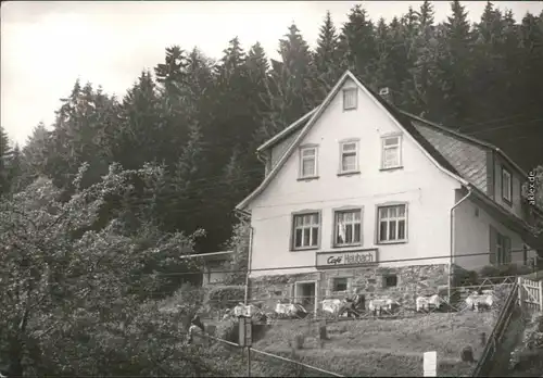 Heubach (Thür. Wald)-Masserberg Café Heubach - Außenansicht 1981