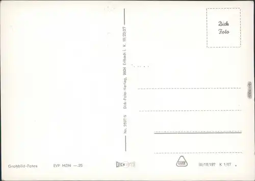 Bad Brambach Vogtland-Haus, Sanatorium Joliot-Curie-Haus Festhalle 1957