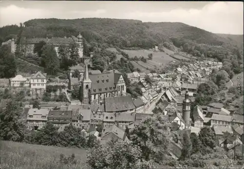 Ansichtskarte Stolberg (Harz) Panorama-Ansicht - Blick von der Lutherbuch 1969