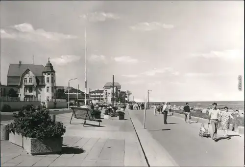 Ansichtskarte Kühlungsborn Strandpromenade 1985