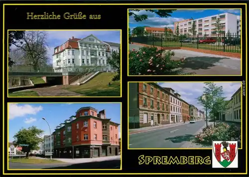Spremberg  Haus  Volkssolidarität an der Foster Brücke Karl-Marx-Straße 1995