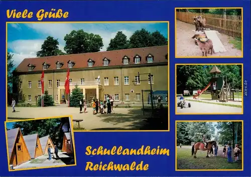 Ansichtskarte Reichwalde-Boxberg (Oberlausitz) Schullandheim Reichwalde 1995