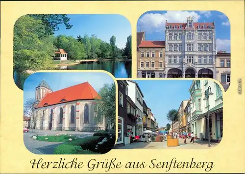 Senftenberg (Niederlausitz) Altmarkt   Peter und Paul, Kreuzstraße 1995