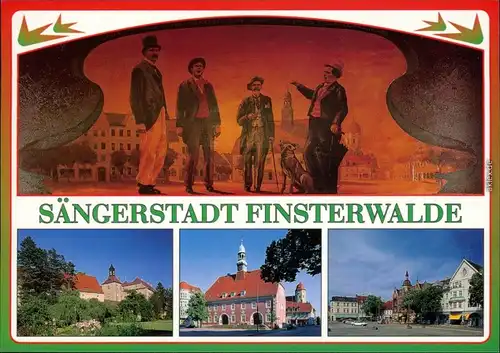 Finsterwalde Grabin Die Sänger von Finsterwalde, Schloß 1995