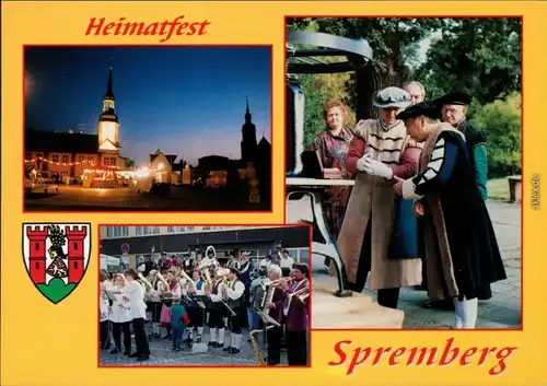 Ansichtskarte Spremberg Grodk Heimatfest 1995