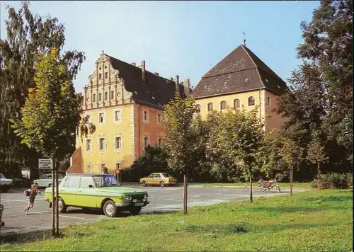 Ansichtskarte Lübben (Spreewald) Lubin (Błota) Schloßturm xxx 1986
