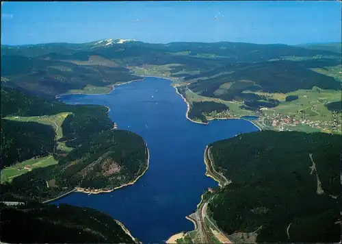 Ansichtskarte Schluchsee Luftbild 1988