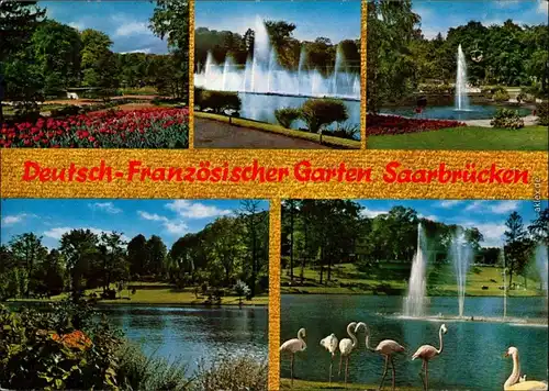 Deutschmühlental-Saarbrücken Deutsch-Französischer Garten 1980