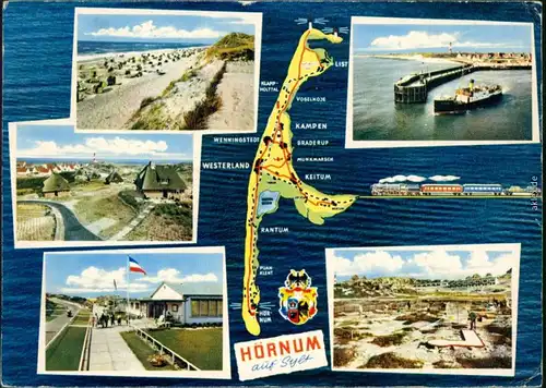 Ansichtskarte Gemeinde Sylt Insel Sylt - Bilder von der Insel 1965