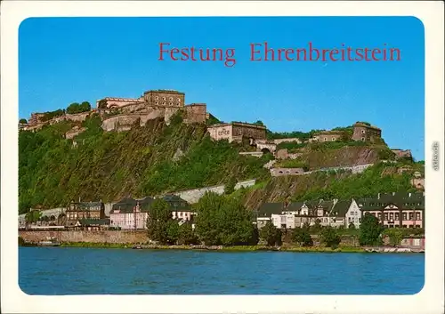 Ansichtskarte Koblenz Festung Ehrenbreitstein 1992