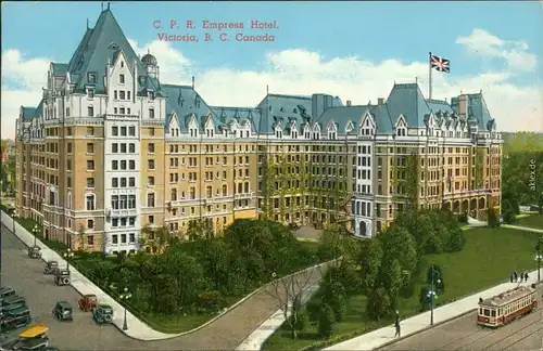 Ansichtskarte Victoria C. P. R. Empress Hotel 1932