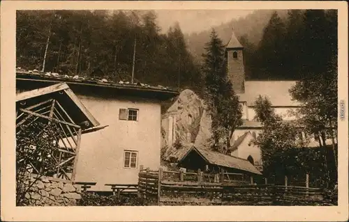Ansichtskarte Klobenstein-Ritten Collalbo Partie in der Stadt 1928 
